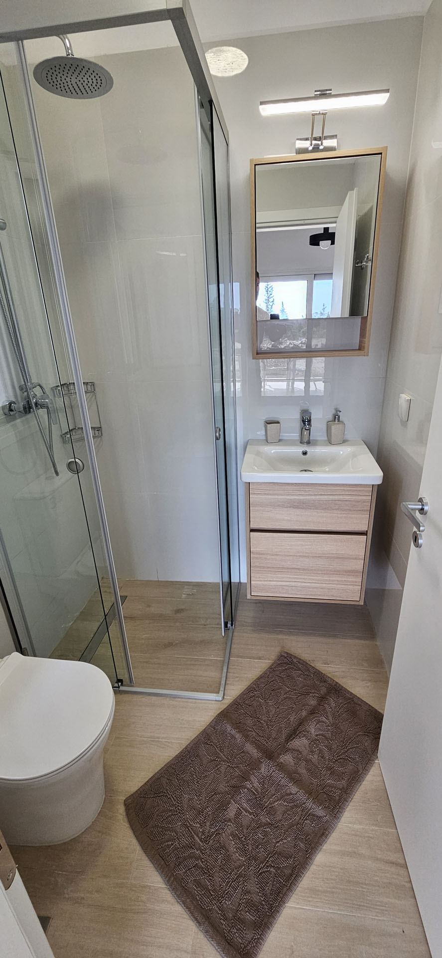 Arillas Peaceful Bungalows Corfu glass shower picture